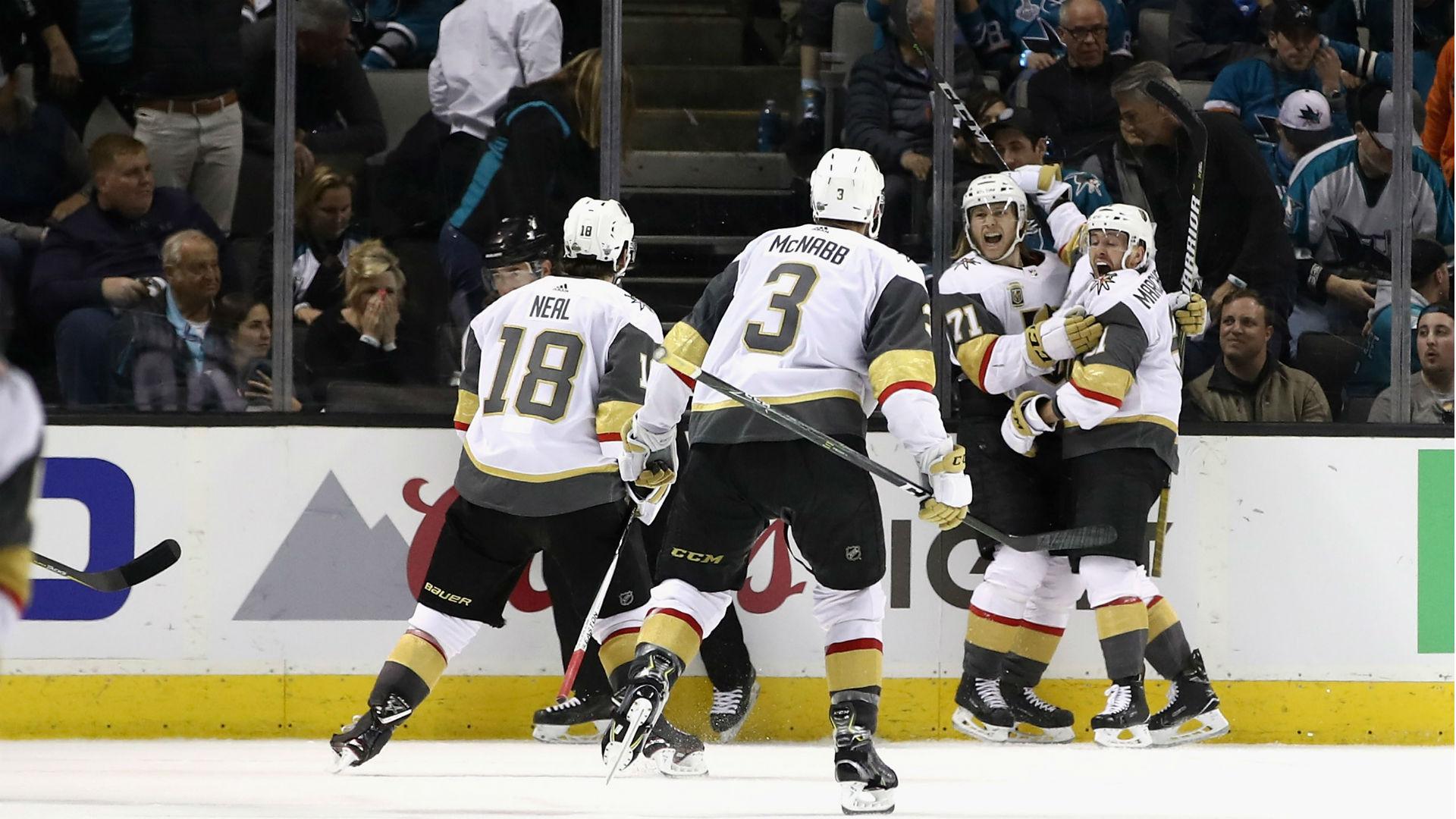 1920x1080 NHL playoffs 2018: William Karlsson plays OT hero as Golden Knights edge Sharks