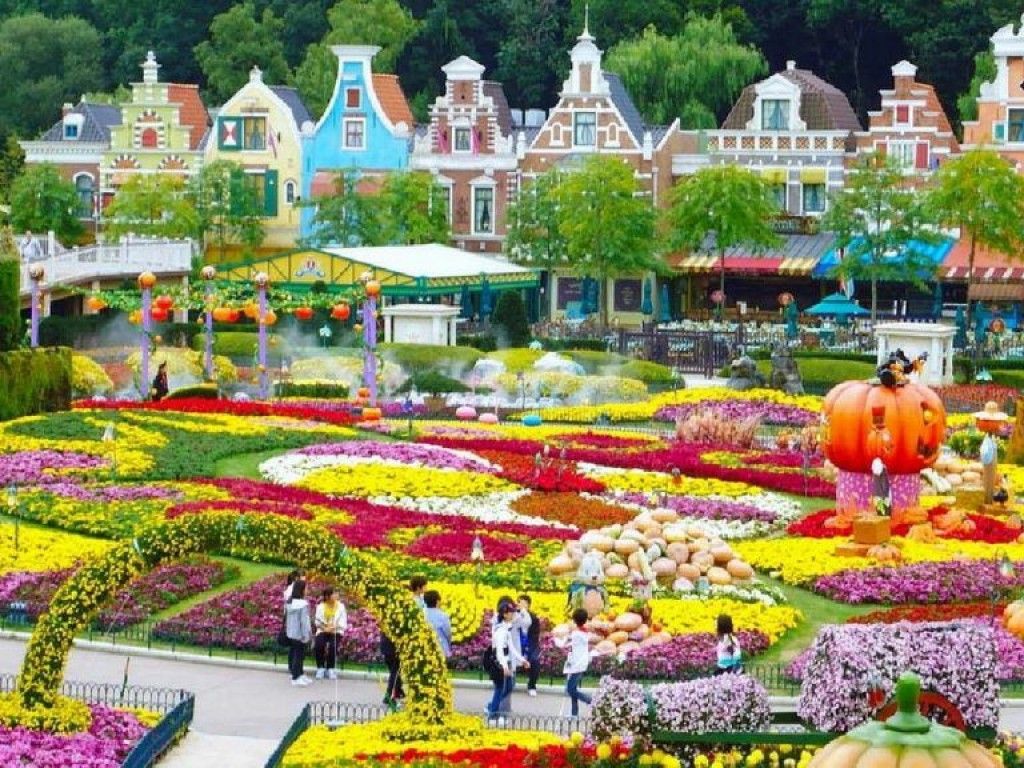 1024x768 Traveling Everland Theme Park and Shopping in Seoul