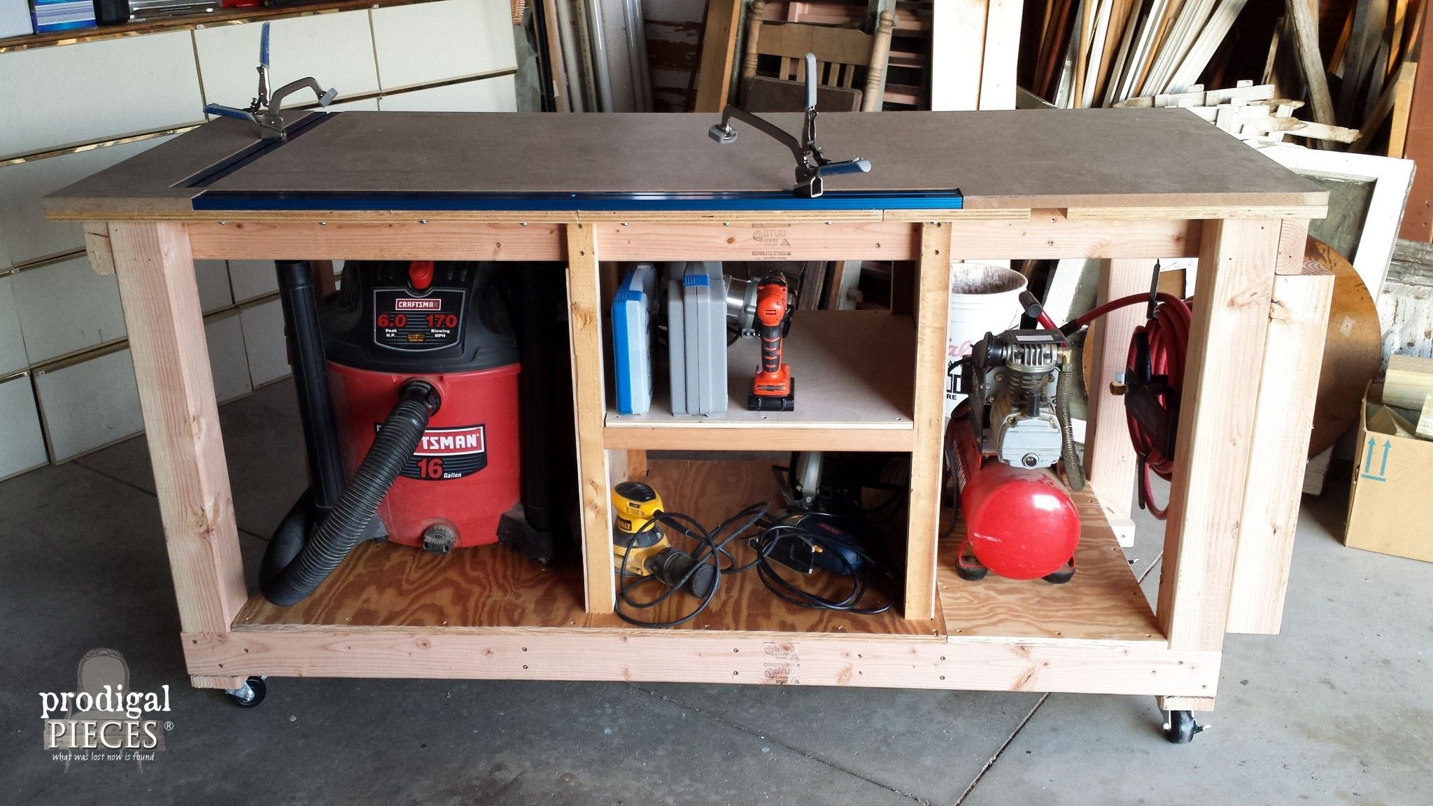 2048x1152 DIY Workbench Design Fit for a Junker