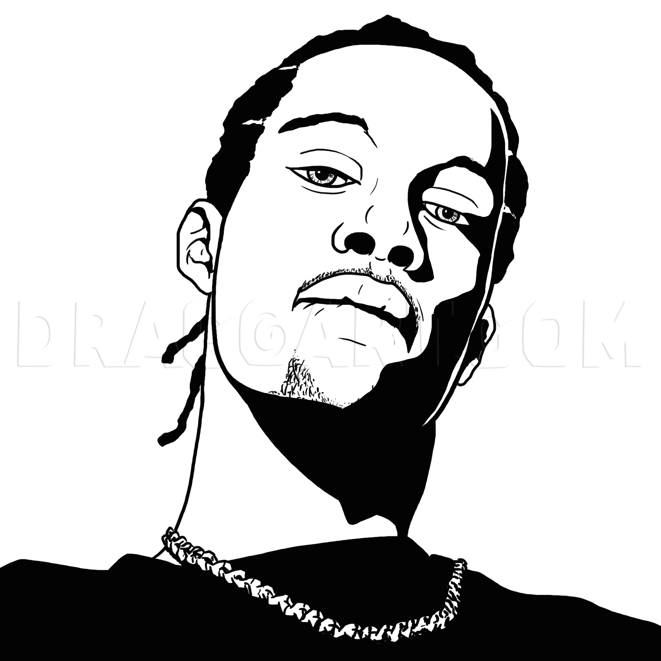 2160x2160 How To Draw Dj Quik, Dj Quik, Drawing, Step
