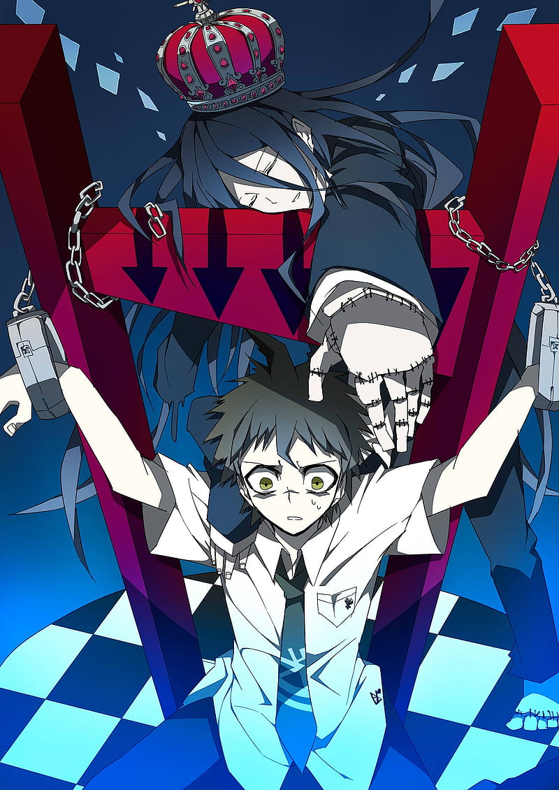 800x1130 Hajime Hinata, danganronpa, izuru kamukura, HD phone wallpaper