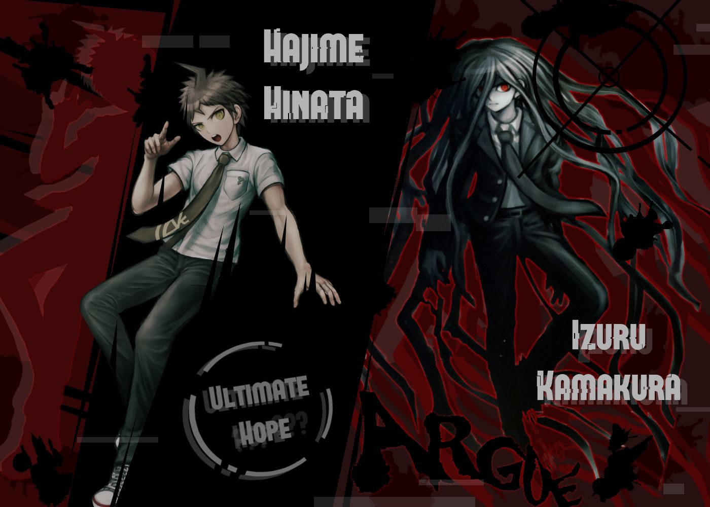 1400x1000 Hajime & Izuru Wallpaper by Request!