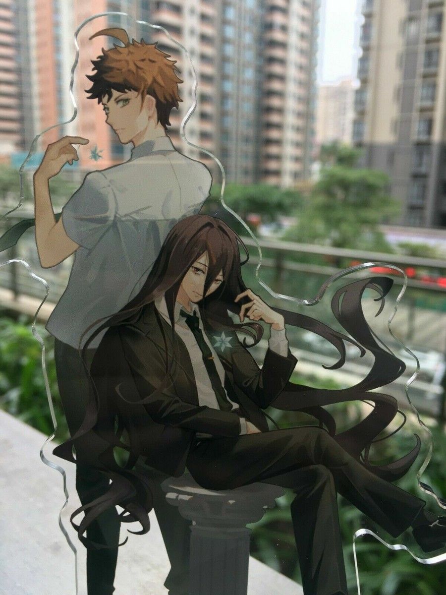 900x1200 Danganronpa 2 Goodbye Despair Hinata Hajime Izuru Kamukura Acrylic Stand Figure