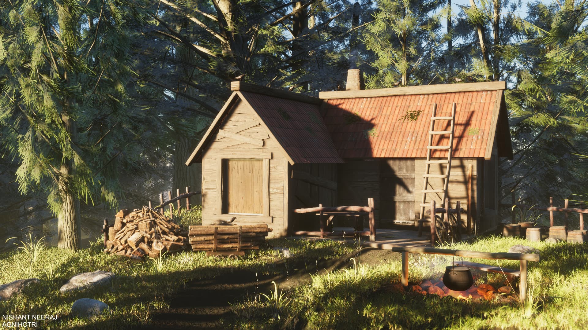 1920x1080 House in Woods Projects Artists Community