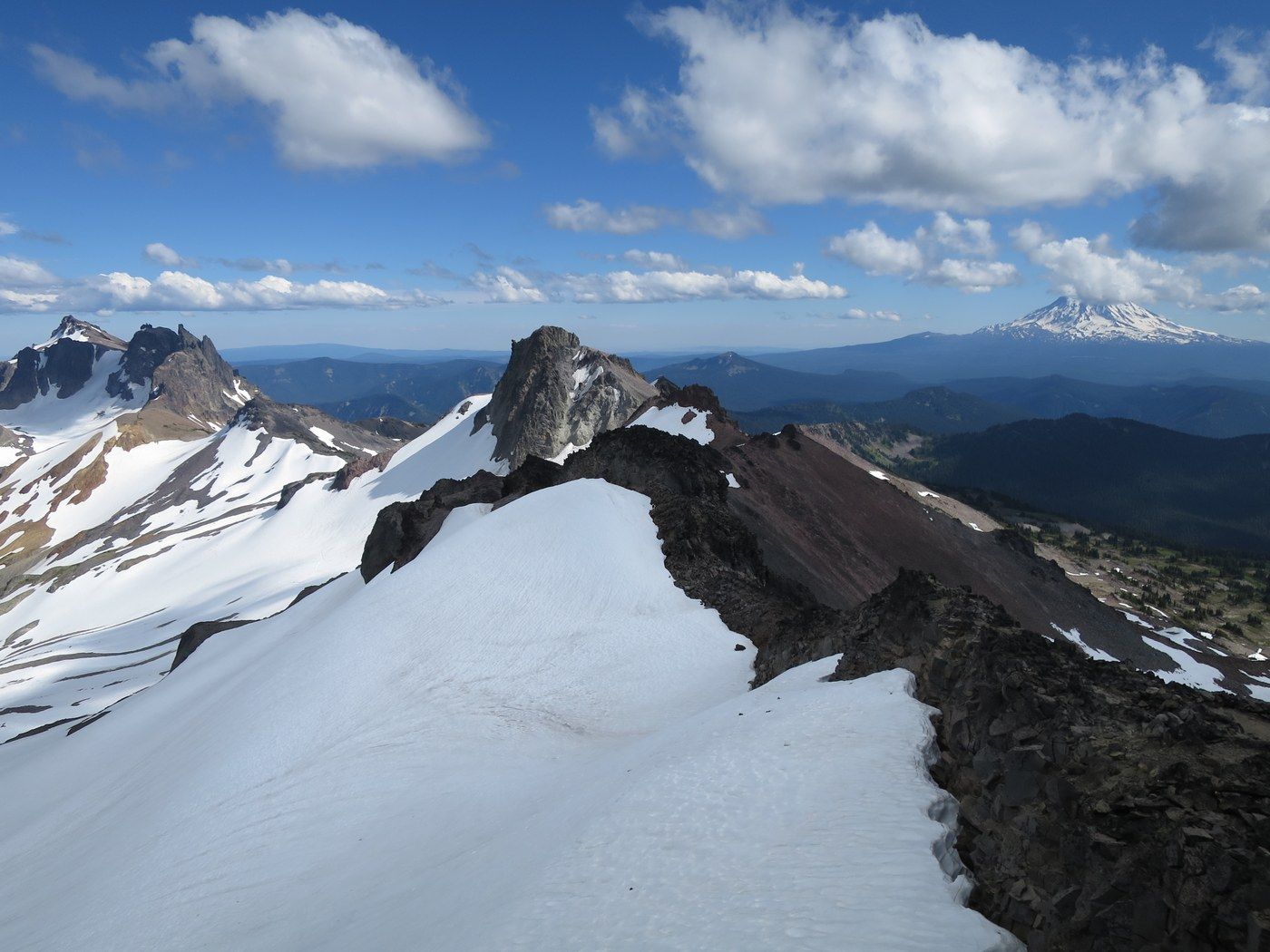 1400x1050 Old Snowy Mountain Pass, Goat Ridge, Snowgrass Flat
