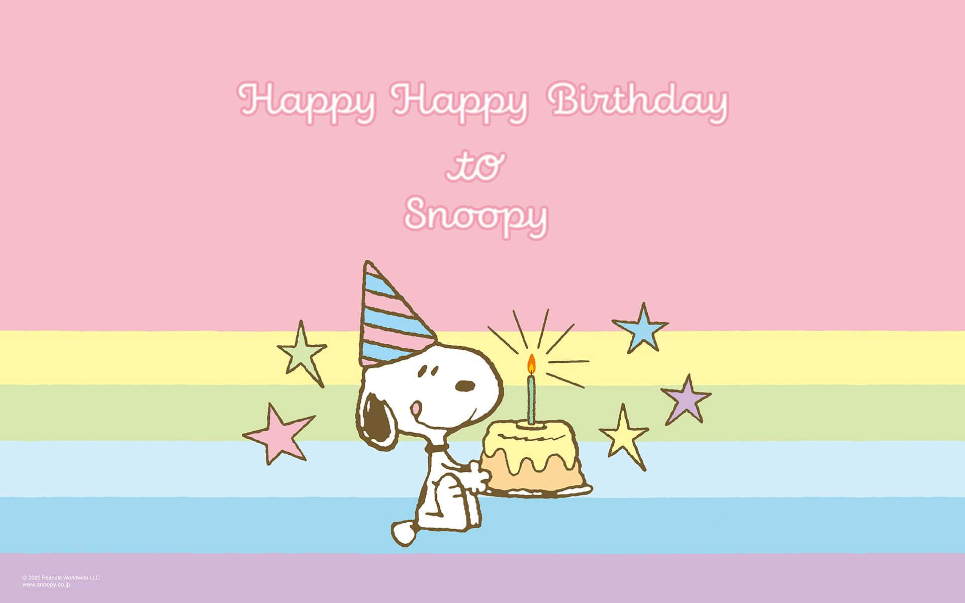 1920x1200 Charlie Brown Birthday Wallpaper