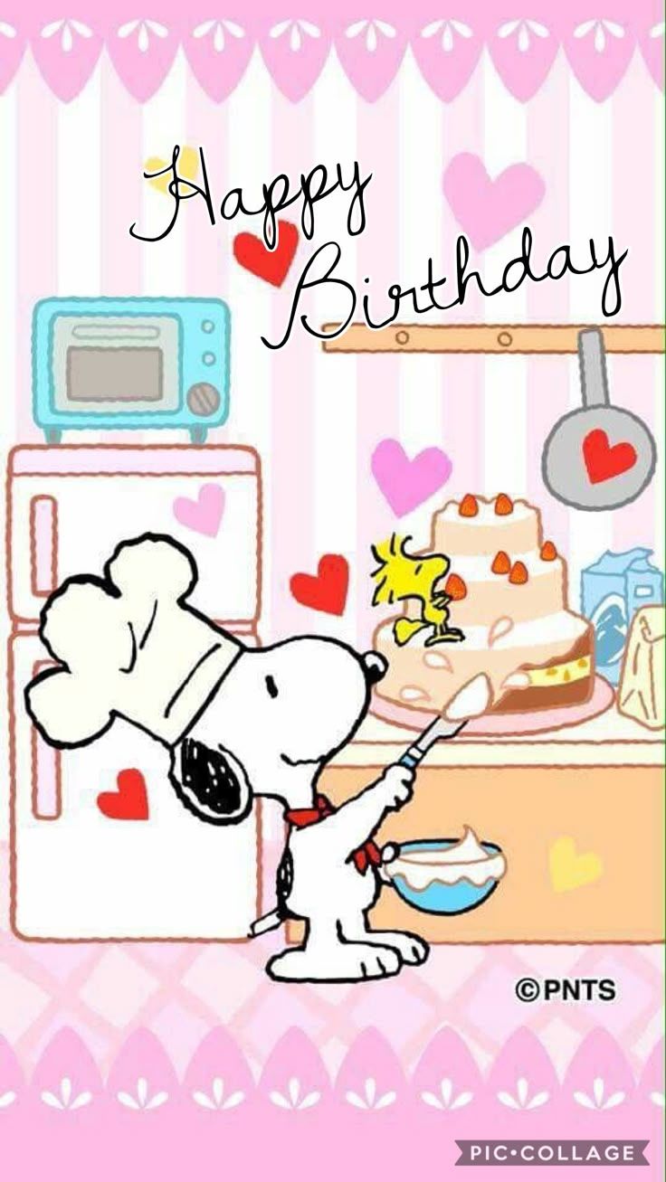 736x1307 Funny Happy Birthday Card with Cartoon Dog. Happy birthday snoopy image, Snoopy birthday cake, I