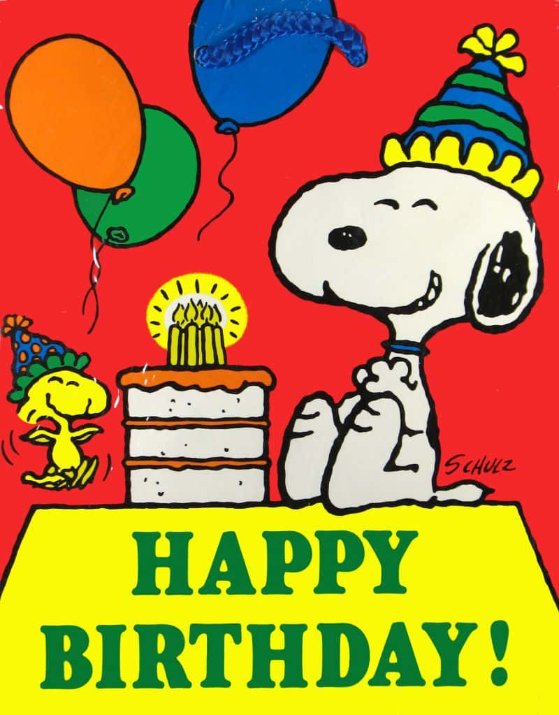 800x1023 Download Celebrate Your Special Day with Charlie Brown Wallpaper