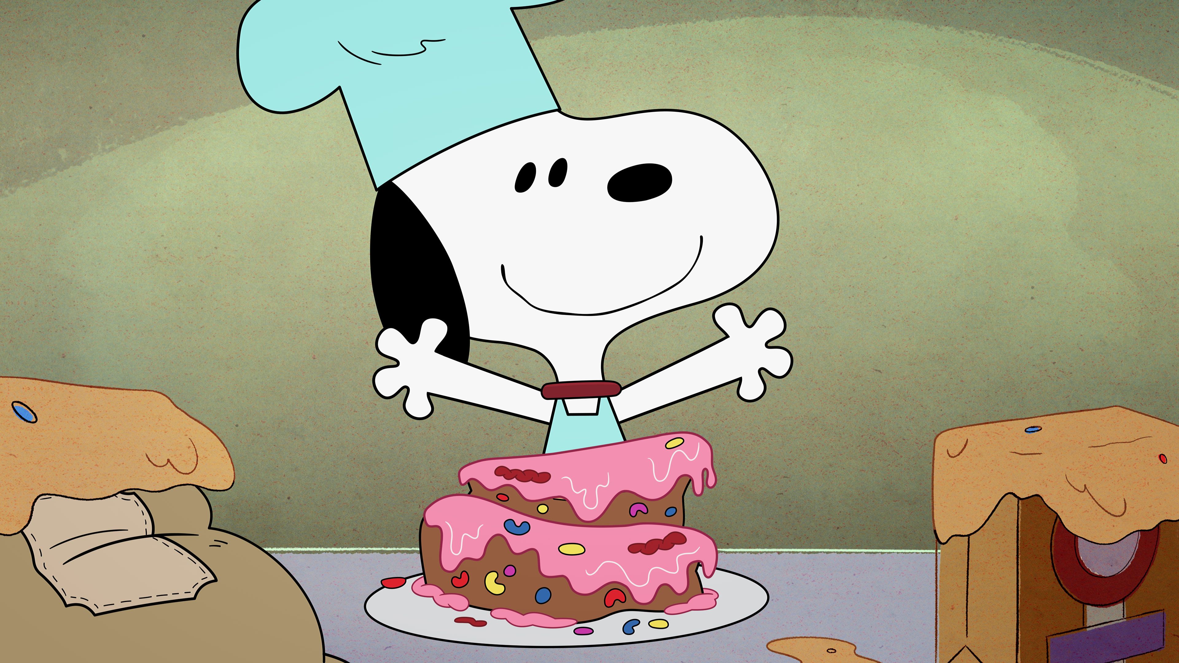 3840x2160 Snoopy's Sweet Moments. The Snoopy Show 4K Ultra HD Wallpaperx2160