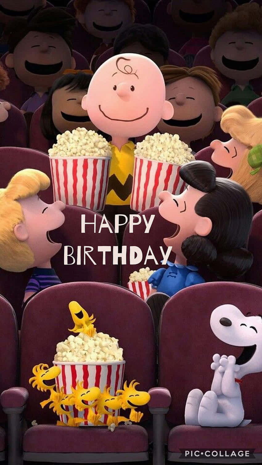 850x1510 Download Celebrate the birthday of Charlie Brown! Wallpaper