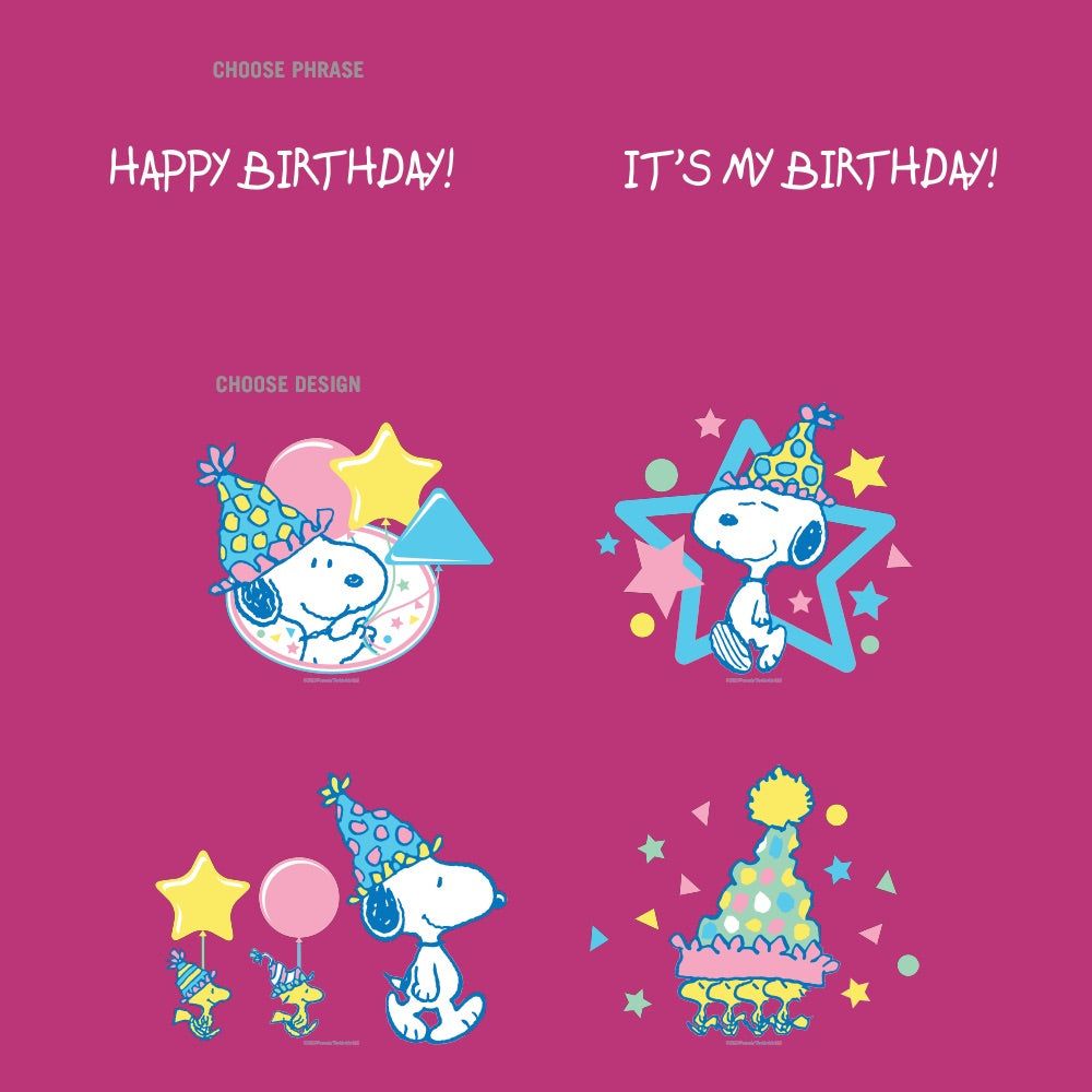 1000x1000 Peanuts Customized Birthday Kids T Shirt