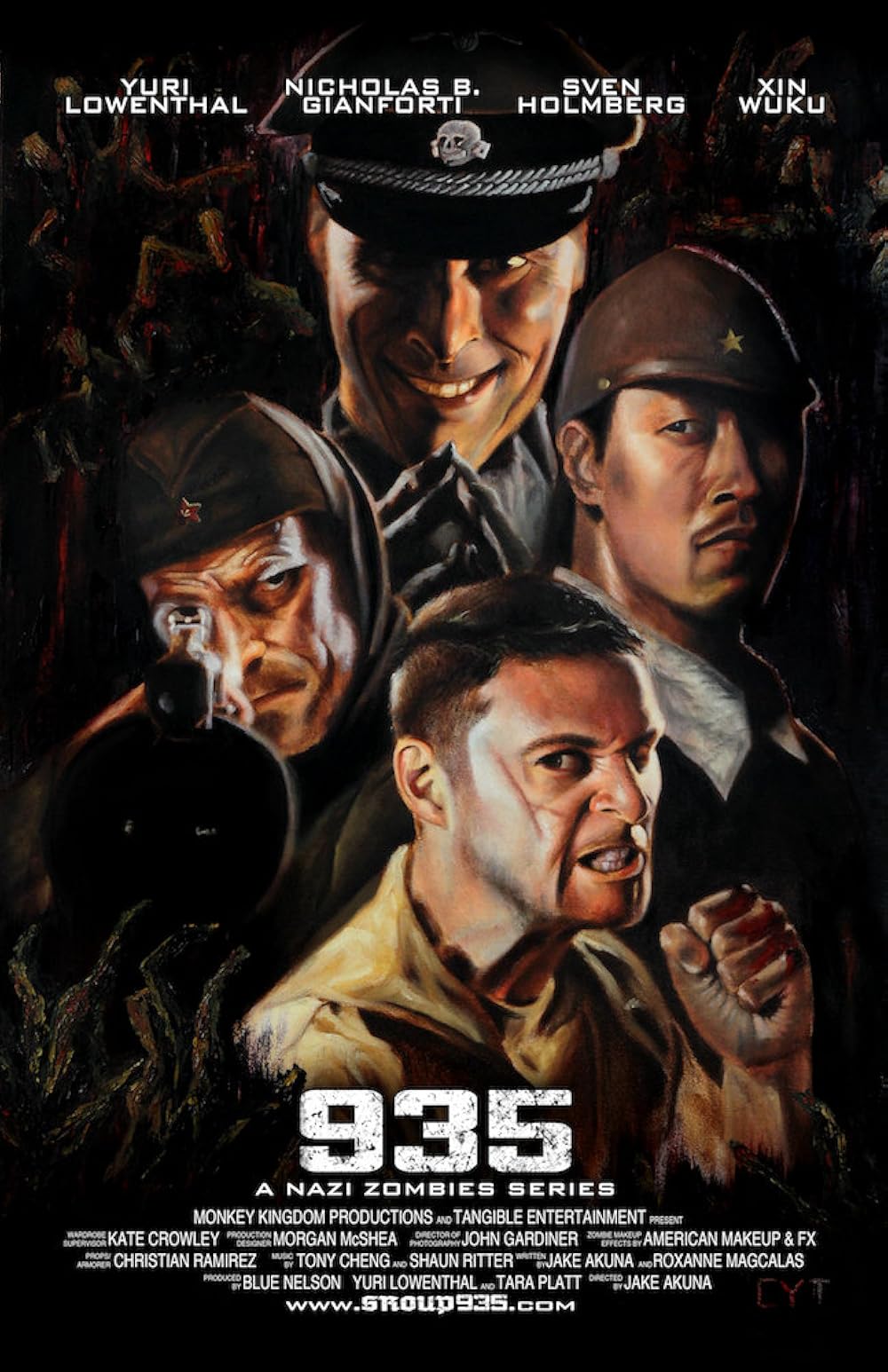1000x1546 935: A Nazi Zombies Series (TV Mini Series 2013– )