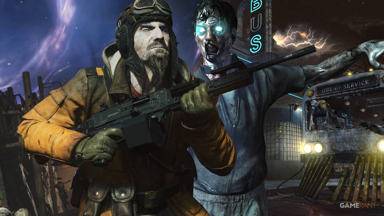 1600x900 CoD Zombies: TranZit vs. Ashes of the Damned