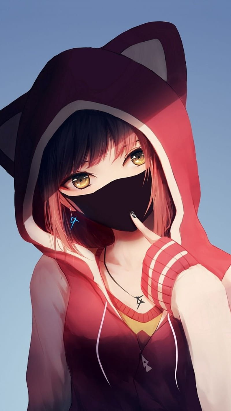 800x1422 Anime girl, cute, origins, pink, HD phone wallpaper