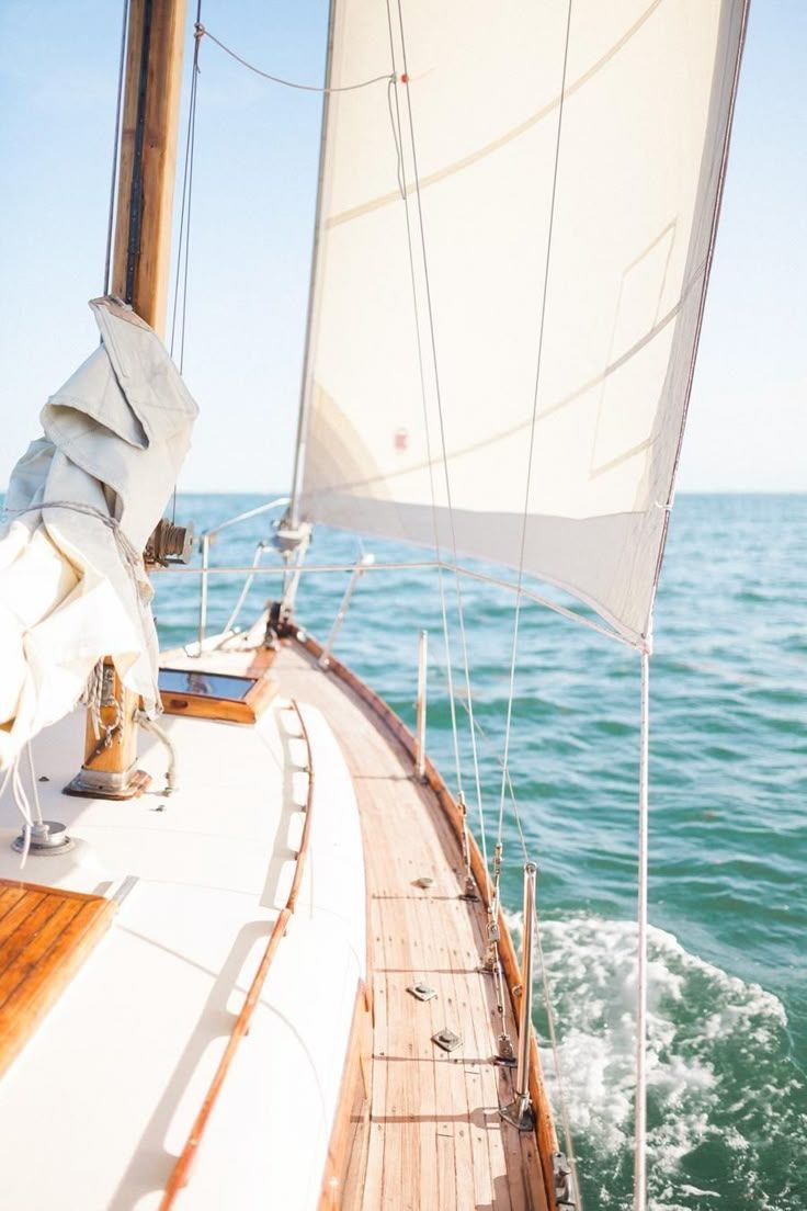 736x1104 Glamour Sailing Engagement in Miami. Brown and white boat, Sailing aesthetic wallpaper, Vintage sailing aesthetic