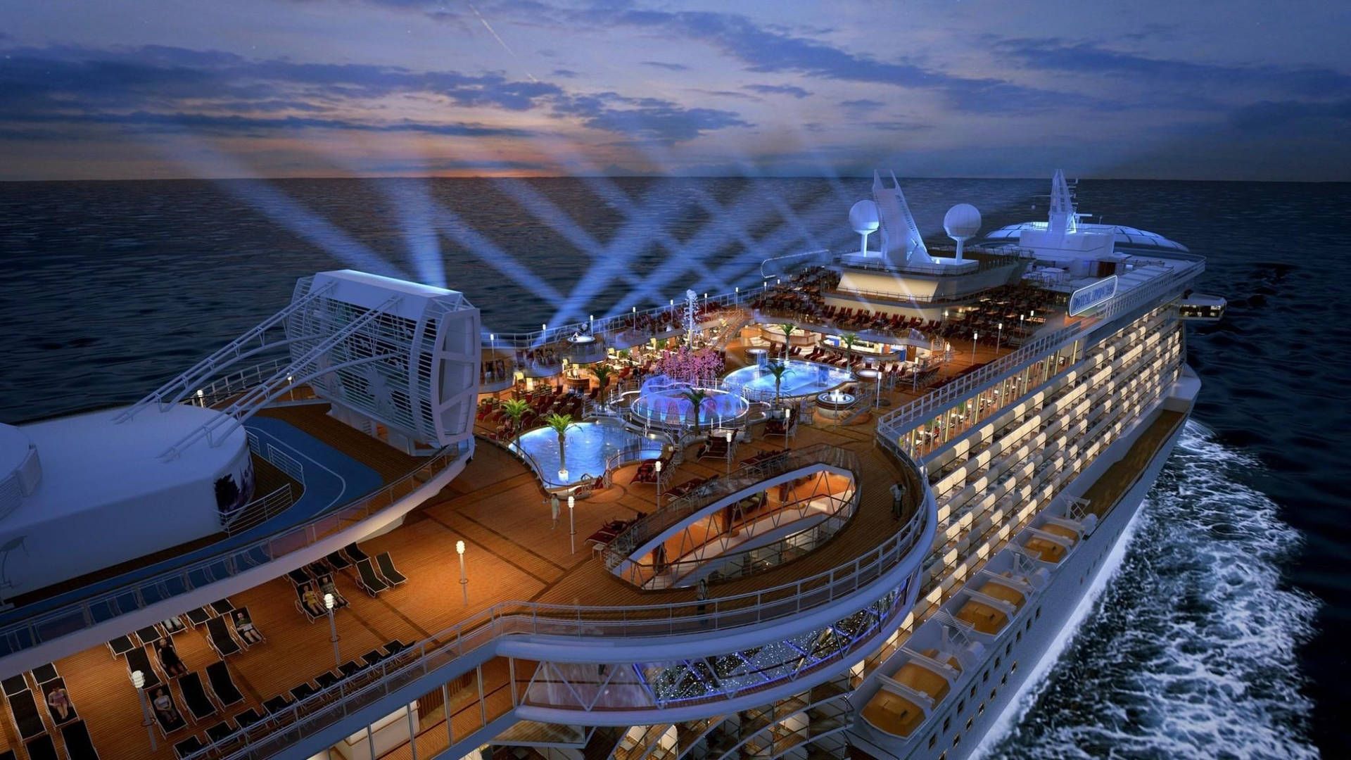 1920x1080 Cruise Ship Wallpaper