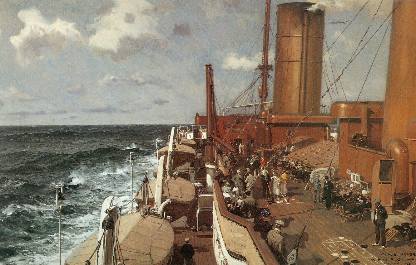 1332x850 Ship Deck Wallpaper