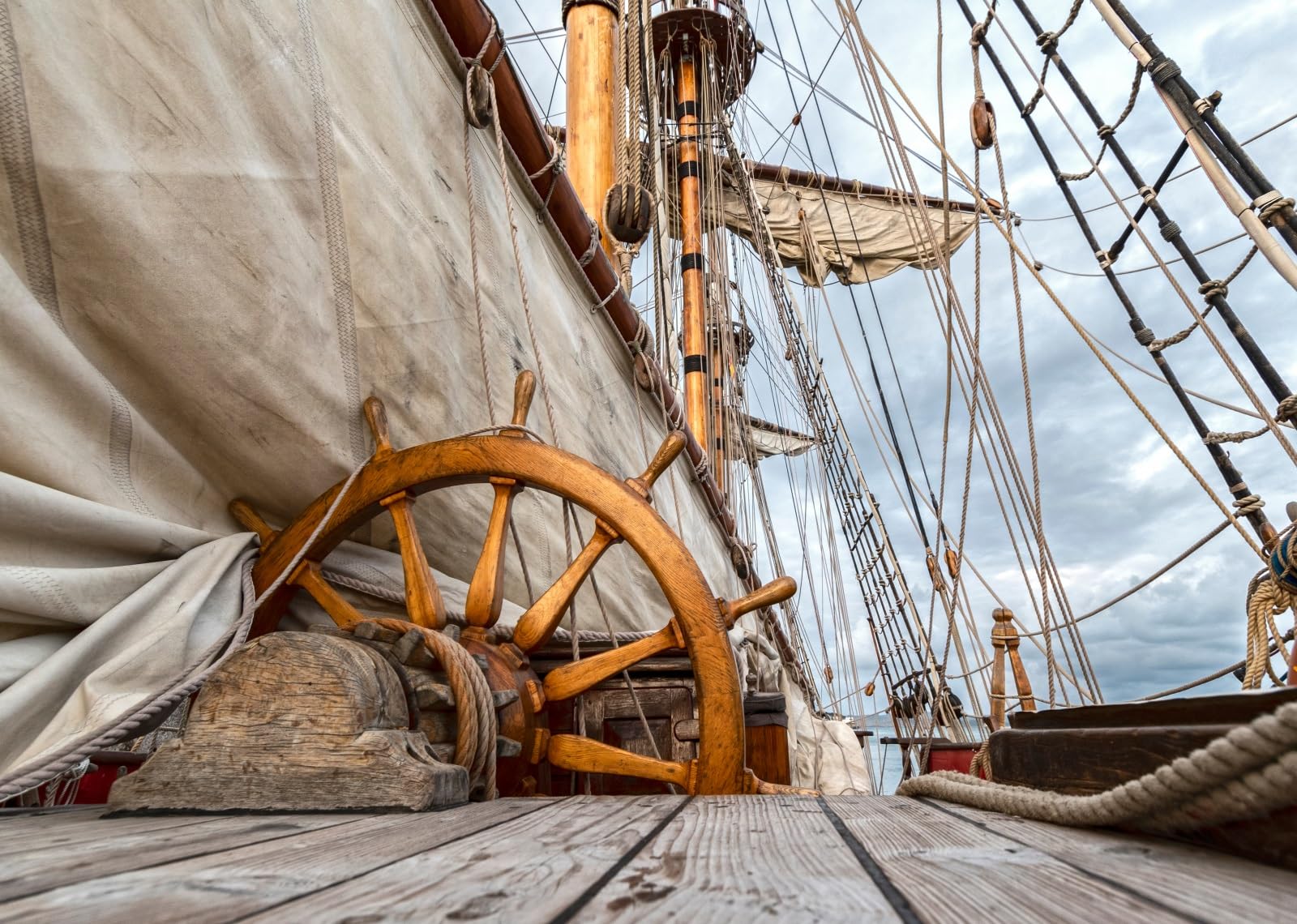 1600x1140 CORFOTO 2.1 x 1.5 m Old Sailing Ship Backdrop Ship Helmet Deck Photography Background Pirate Theme Backdrop Pirate Ship Backdrop Old Wooden Rudder Pirate Ship Birthday Party Decor: Amazon.de: Electronics & Photo
