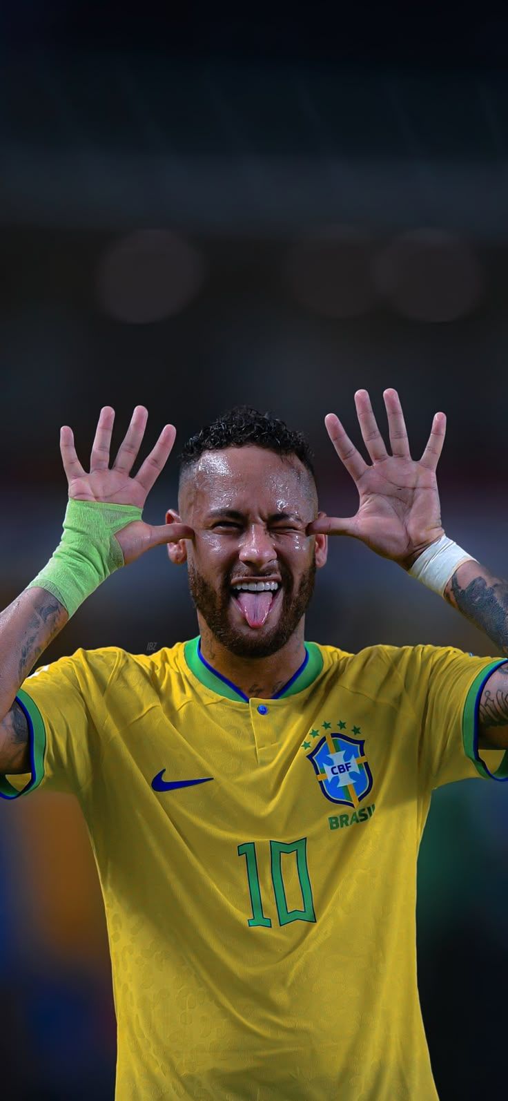 736x1594 Funny Face of Neymar in Yellow Shirt. Neymar jr wallpaper world cup, Neymar 4k photo