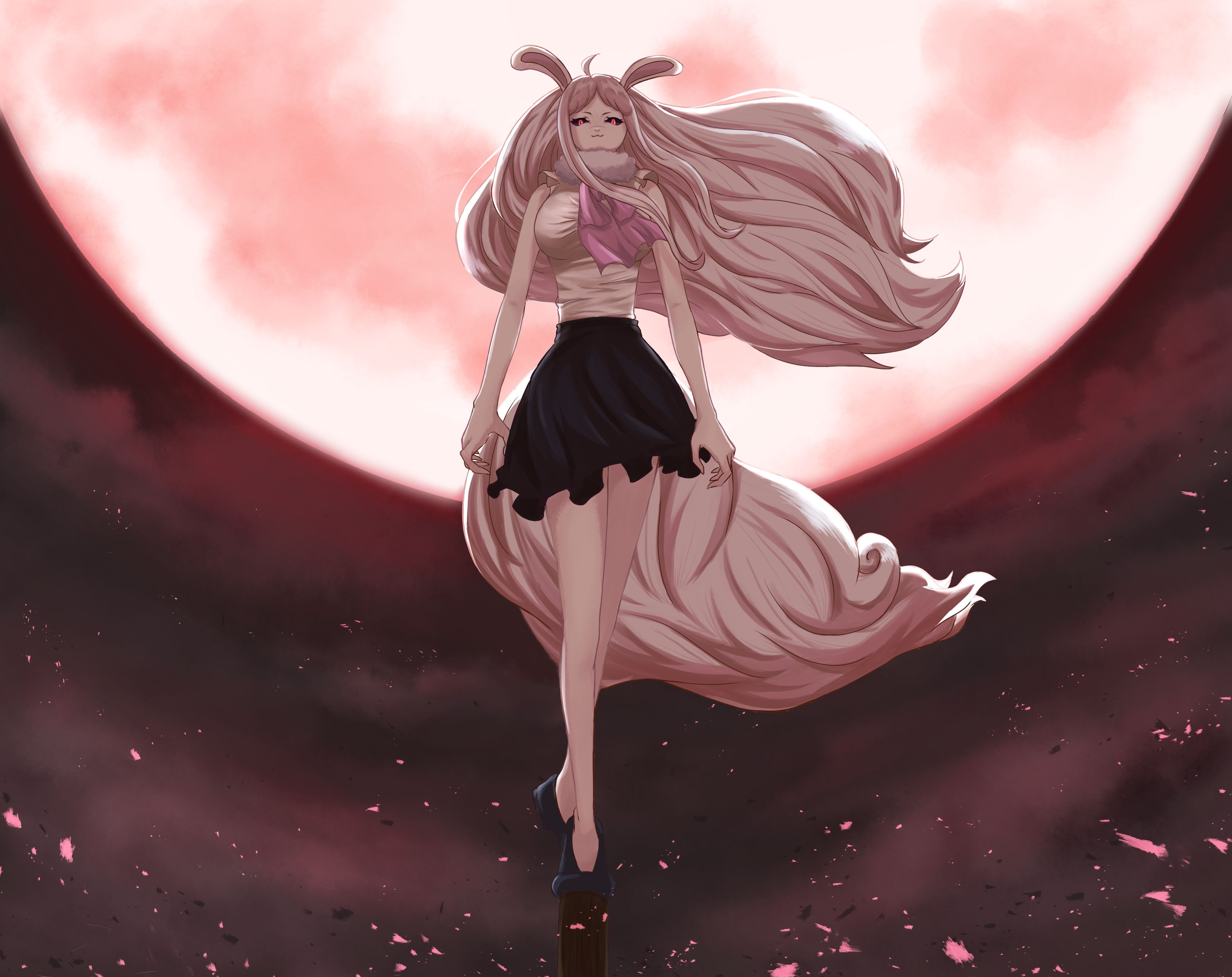 3150x2500 Desktop wallpaper: Carrot (One Piece), One Piece, Anime, Full Moon 4K free download for PC. 518852