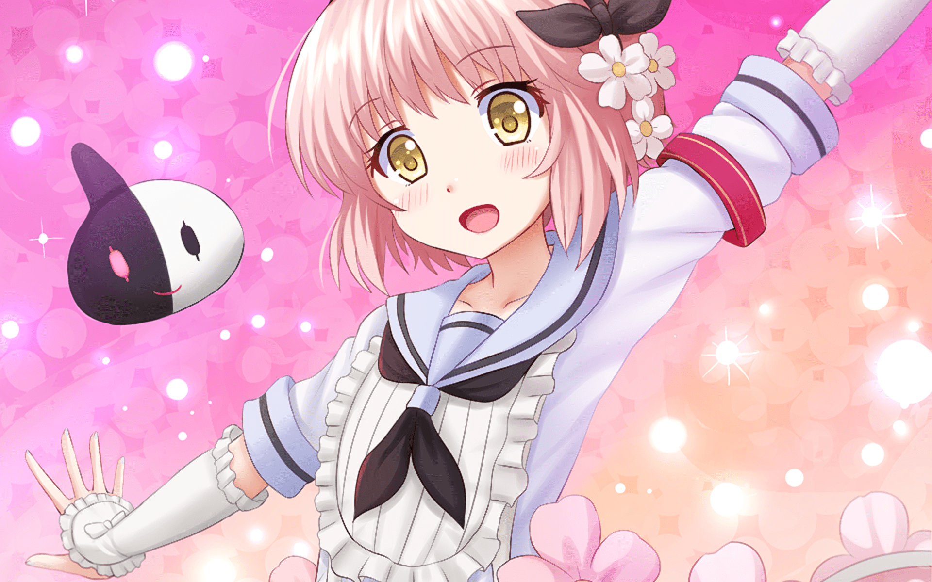 1920x1200 Snow White Shines: Magical Girl Raising Project HD Anime Wallpaper