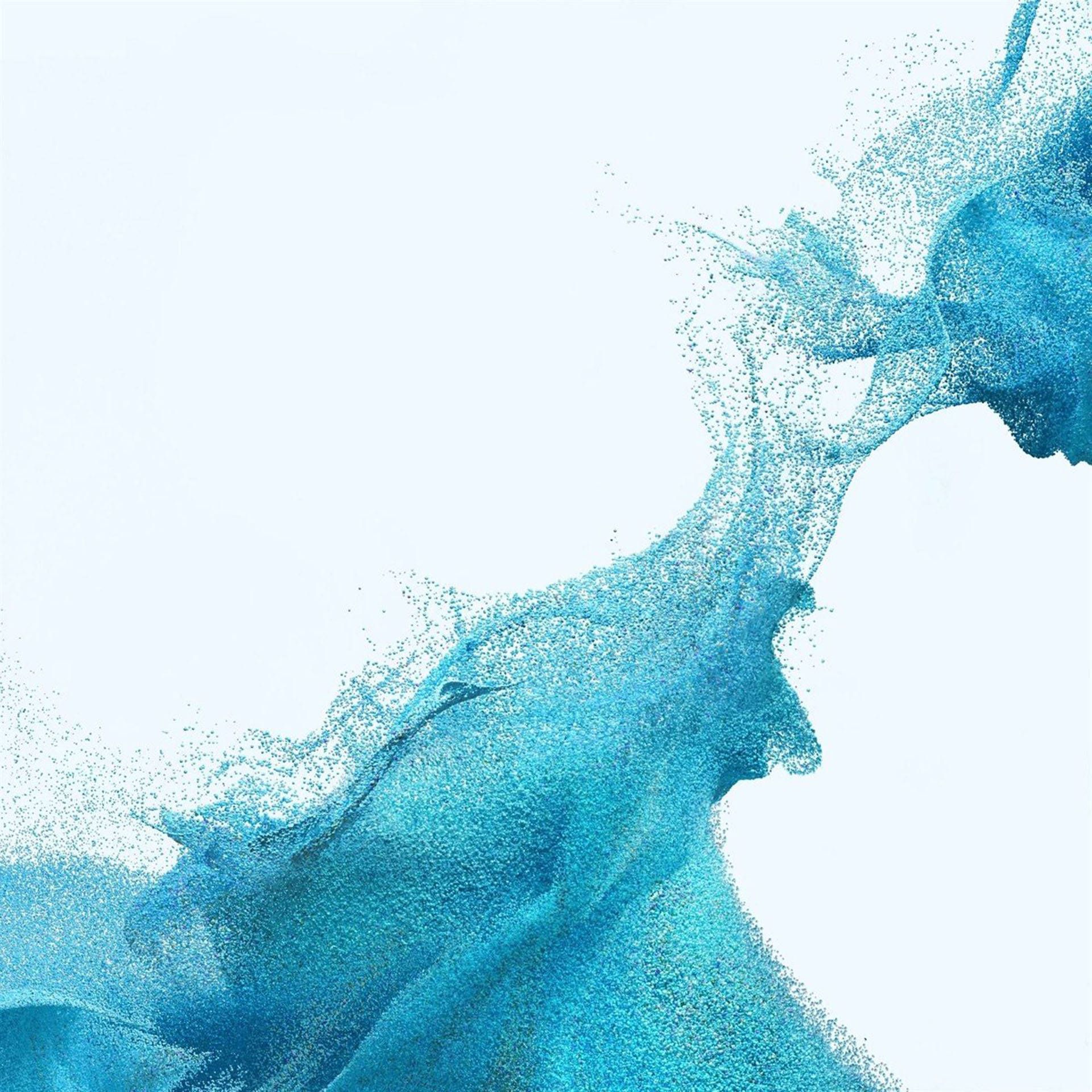 1920x1920 Download Captivating Samsung Galaxy S22 in Teal Dust Wallpaper