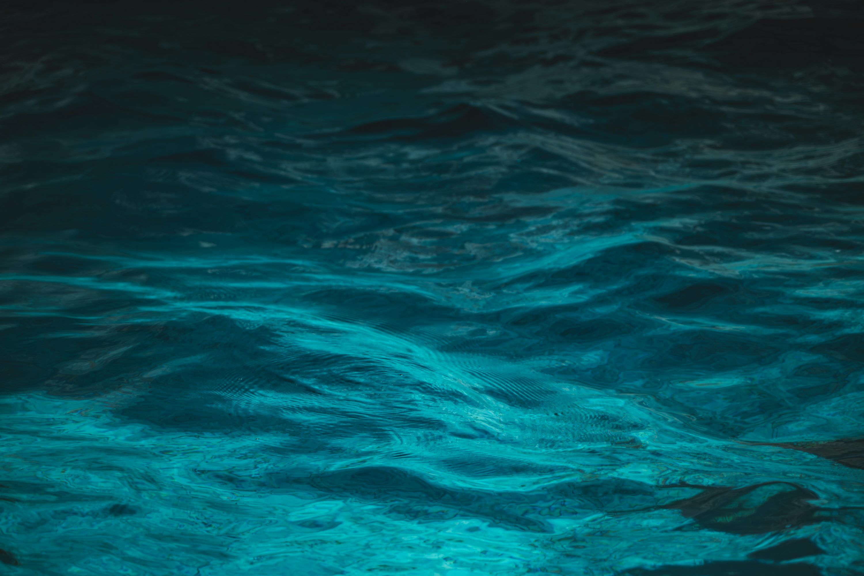 3000x2000 Deep blue water with subtle waves. photo