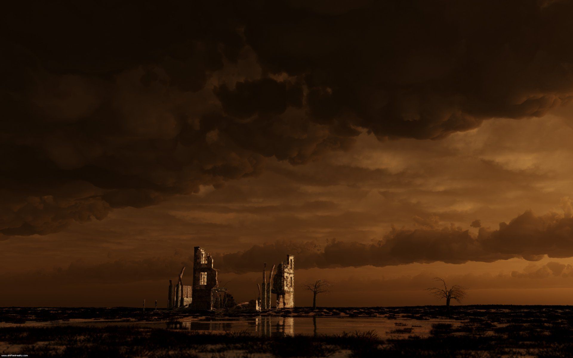 1920x1200 HD Sci Fi Apocalypse: Stark Visions Of A Post Apocalyptic Worldx1600