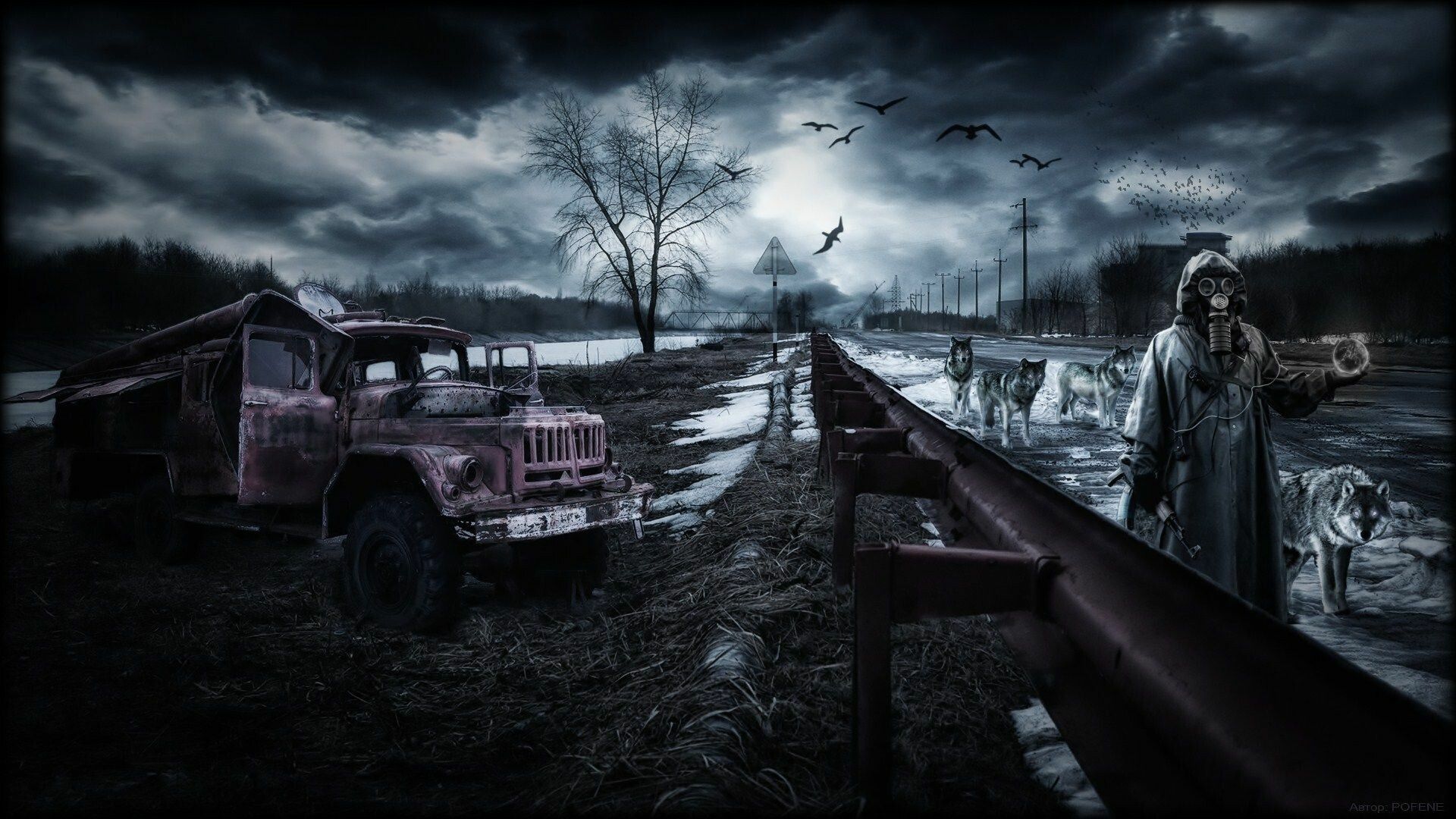1920x1080 Post Apocalypse Wallpaper