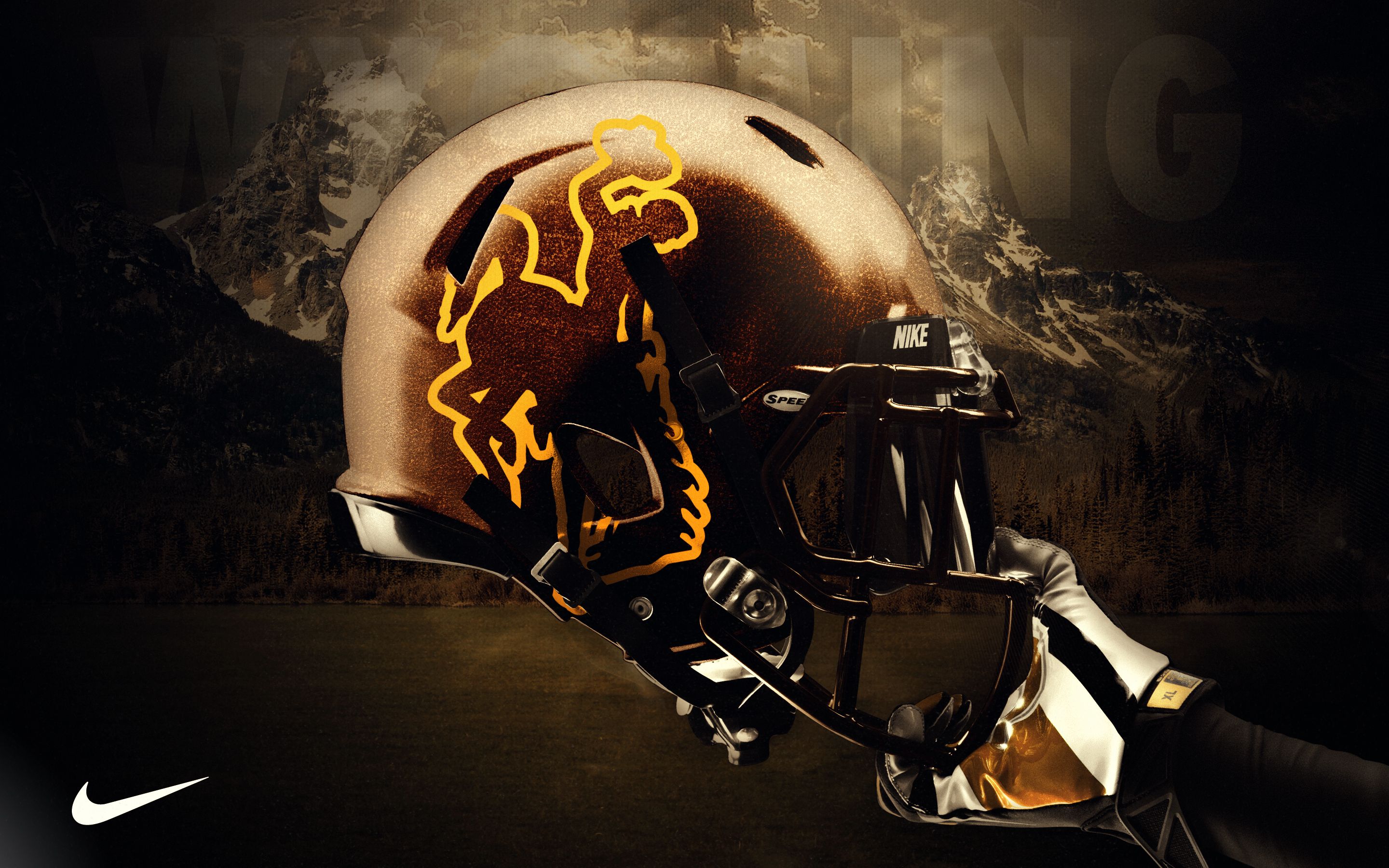 2880x1800 Wyoming Cowboys Wallpaper