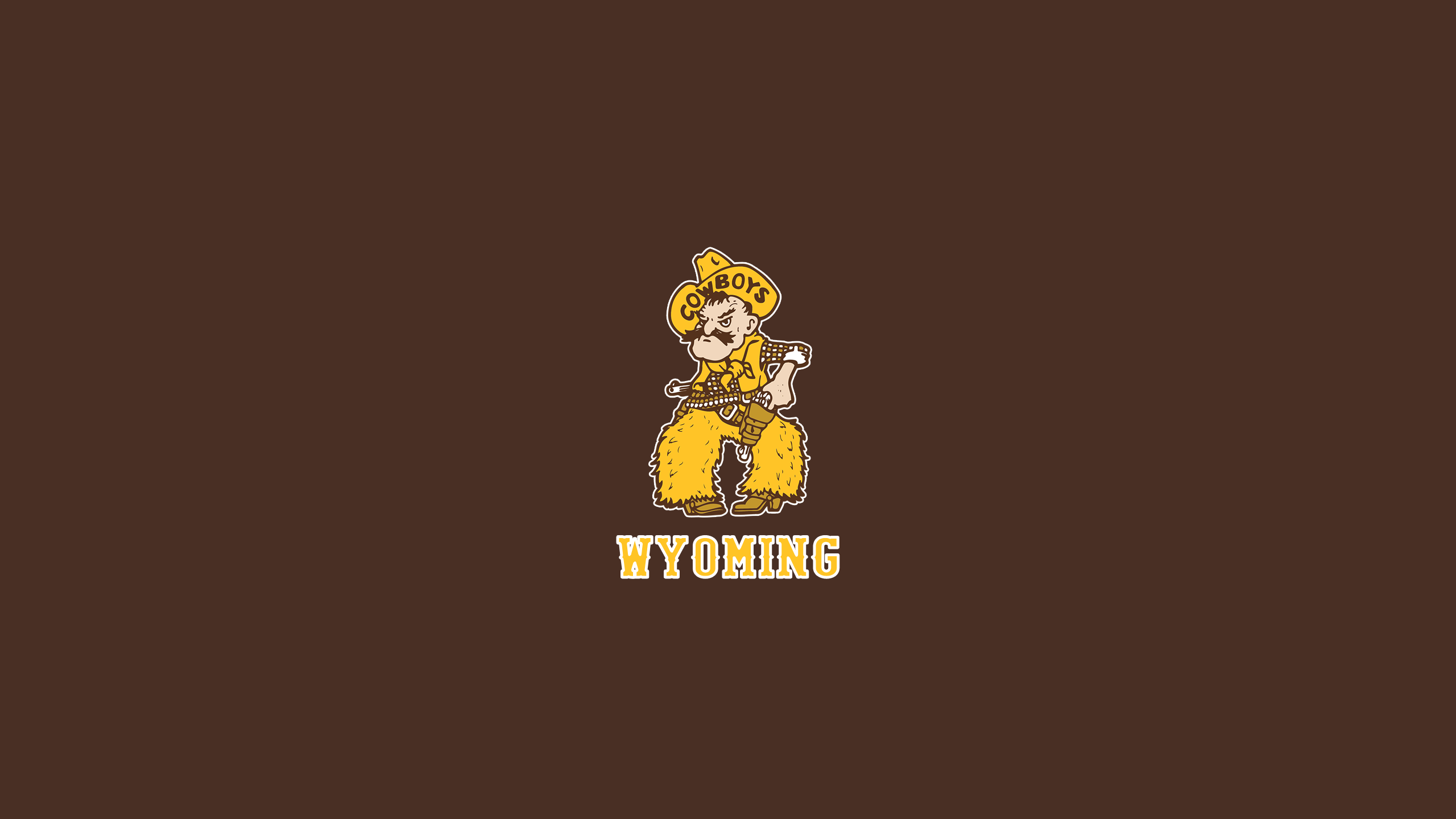 2560x1440 Wyoming Cowboys (Pistol Pete). Stephen Clark (sgclark.com)