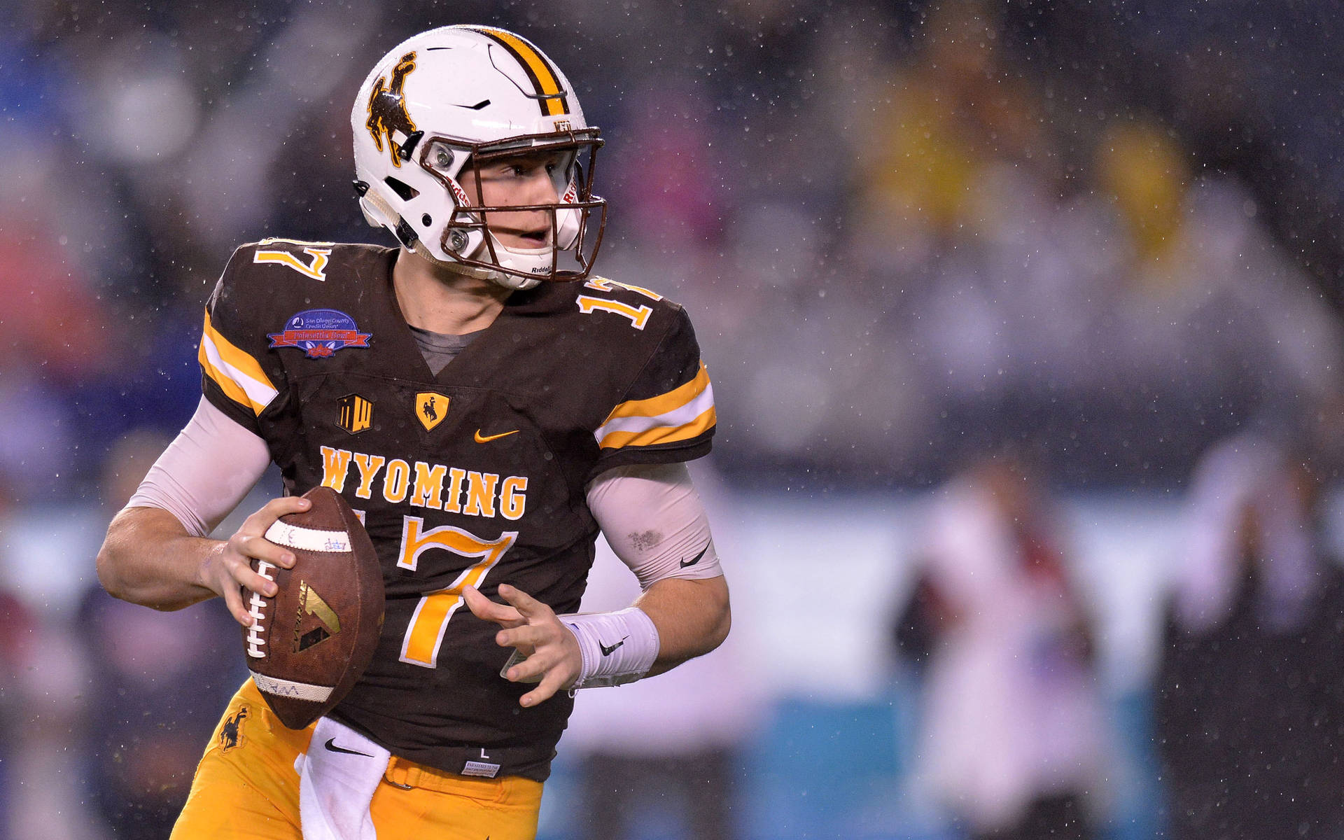 1920x1200 Download Josh Allen Wyoming Cowboys Wallpaper