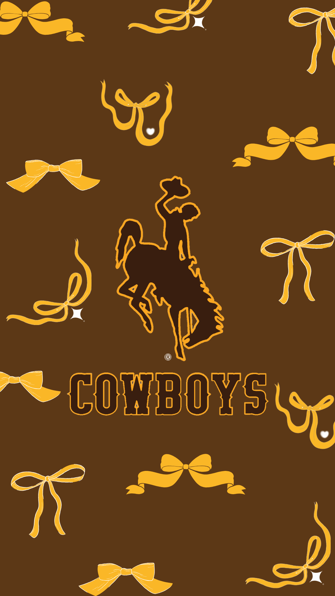 1080x1920 Wyoming Cowboys Football Wallpaper