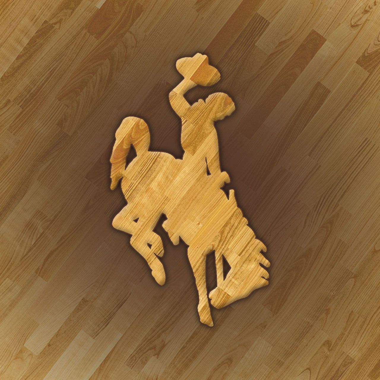 1280x1280 Wyoming Basketball Wallpaper