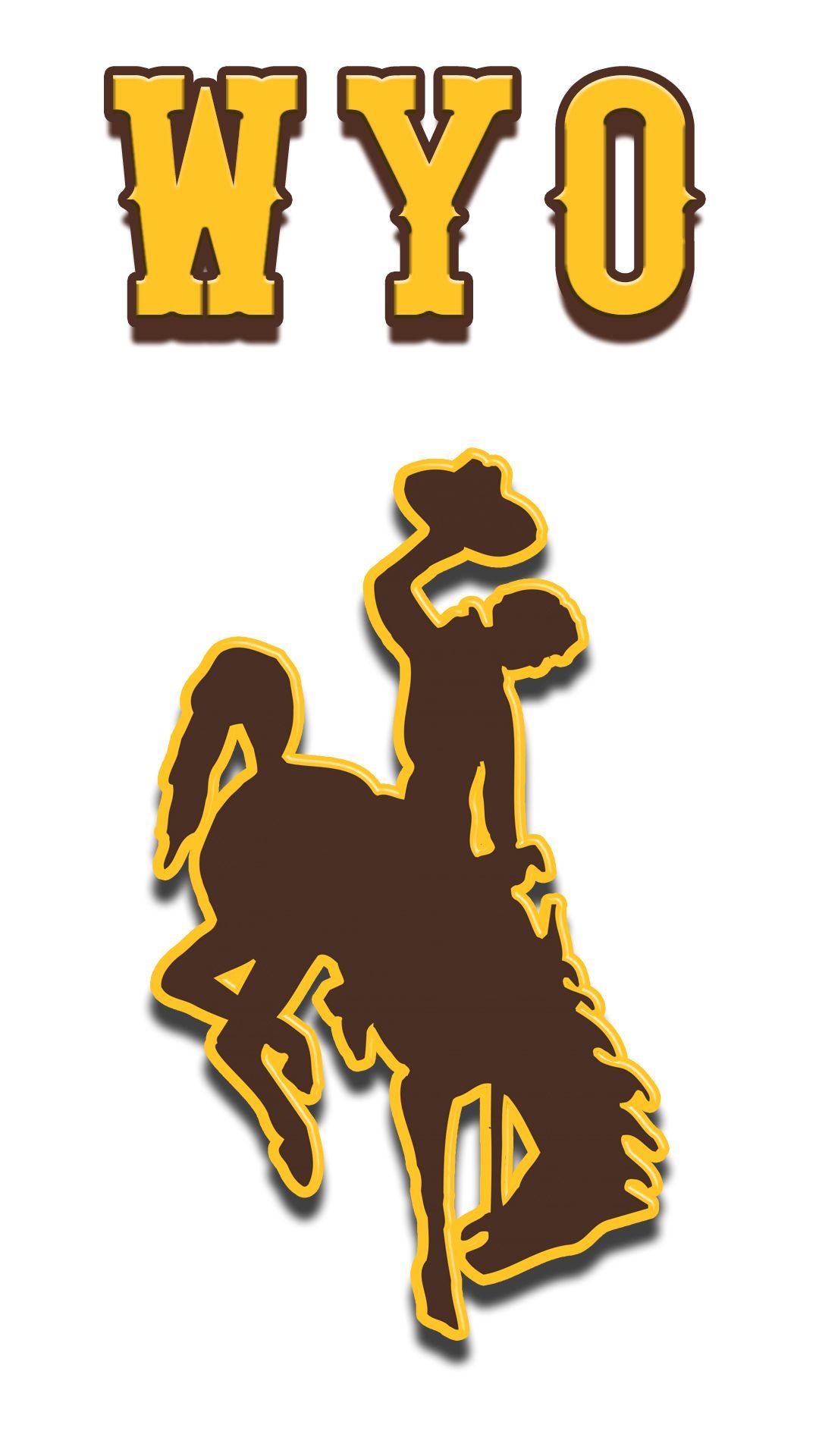 1080x1920 Wyoming Cowboys