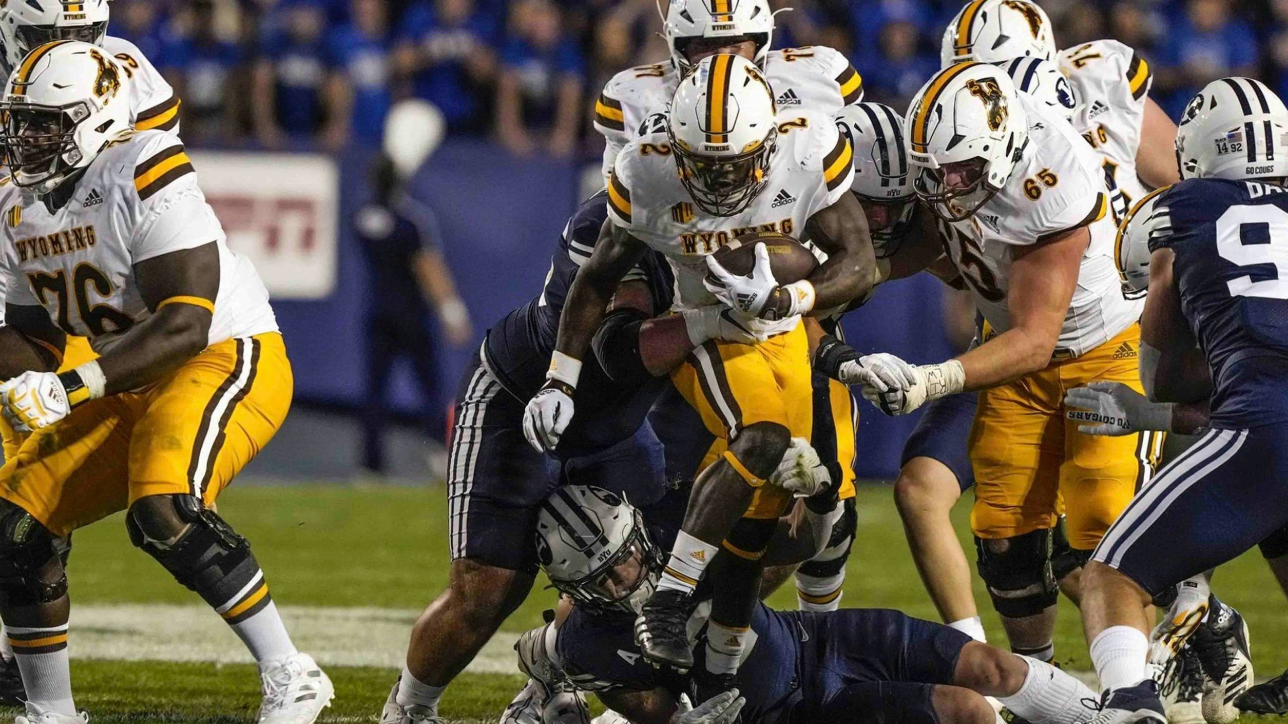2560x1440 Wyoming Cowboys Drop Battle At No. 19 BYU, 38 24. Cowboy State Daily