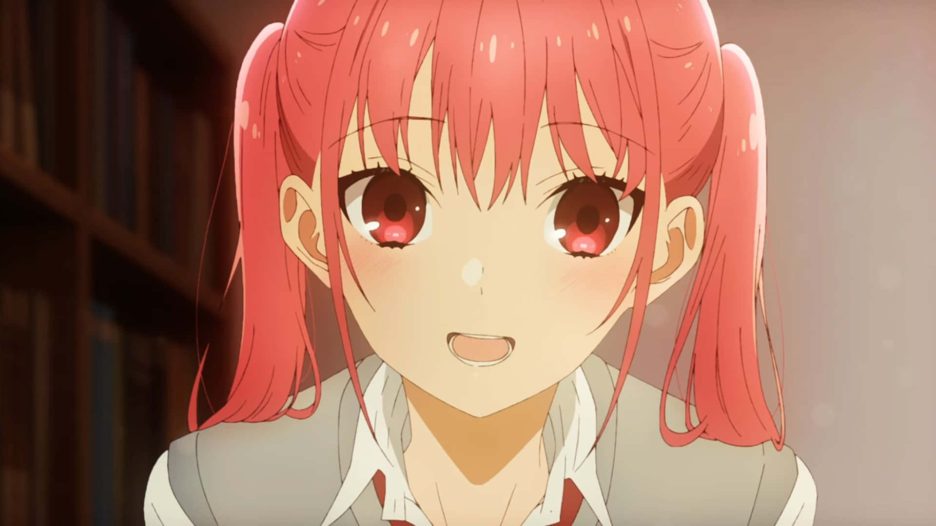 1920x1080 Download Caption: Animated Portrait Of Remi Ayasaki Wallpaper