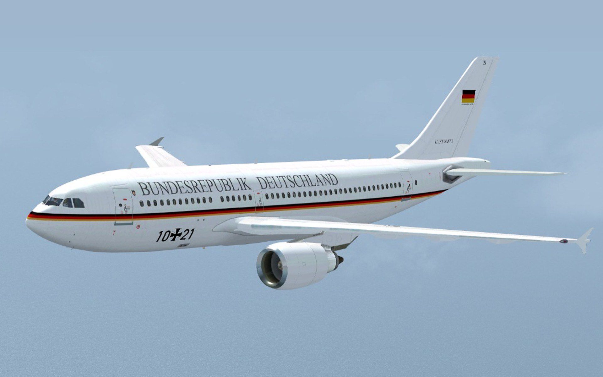 1920x1200 German Luftwaffe Airbus A310 300