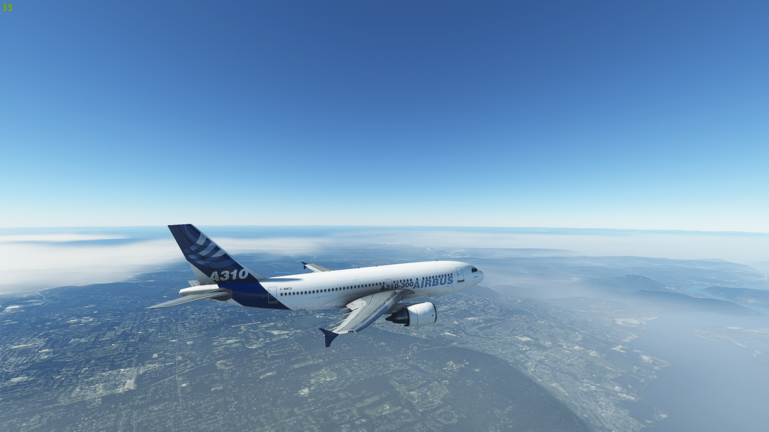 2560x1440 Don't Forget To Download A310 300 Advanced Addon From Marketplace Adds 4k Textures And Pax Cabin Display With Flight Statistics