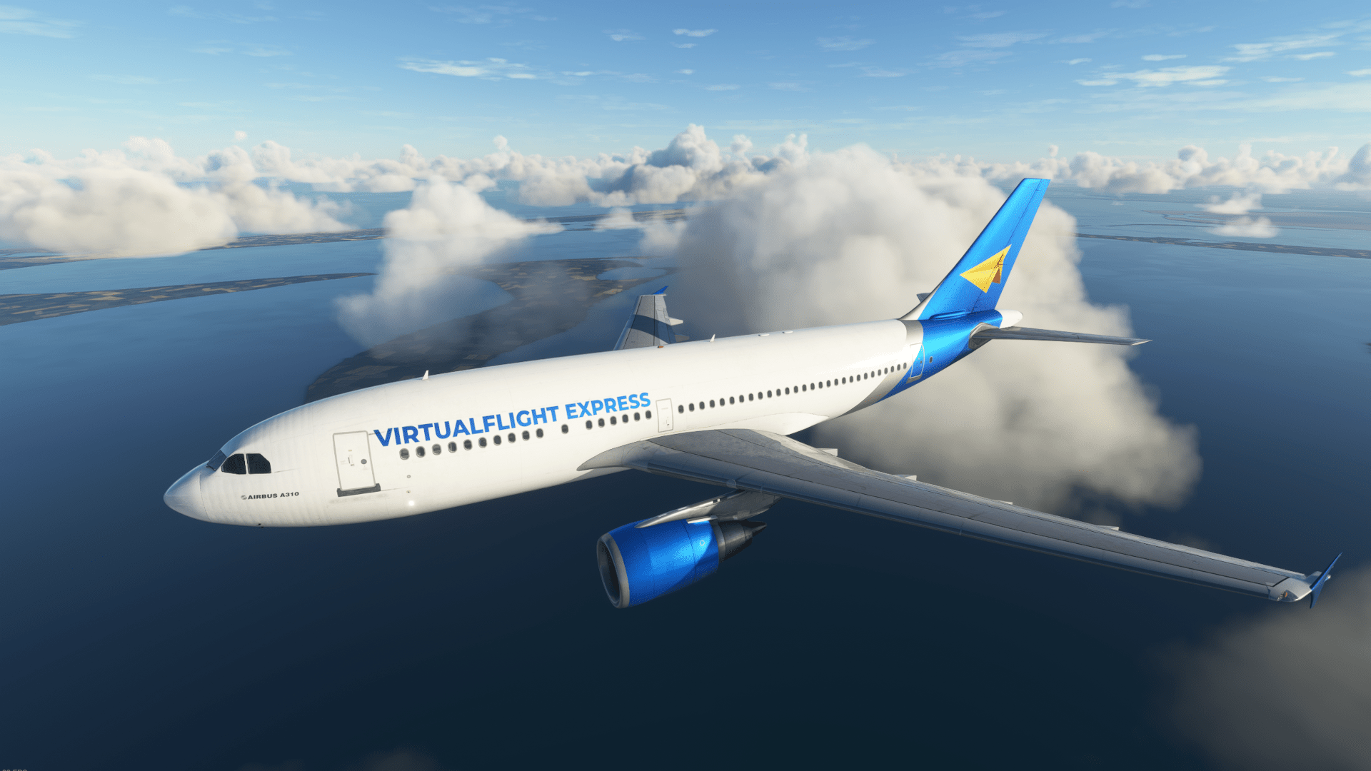1920x1080 Airbus A310 300 Enhanced Express Livery Pack Liveries For MSFS