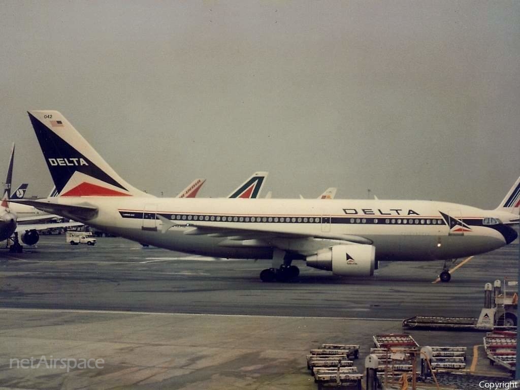 1024x768 Delta Air Lines Airbus A310 324 (N842AB). Photo 583883 • NetAirspace