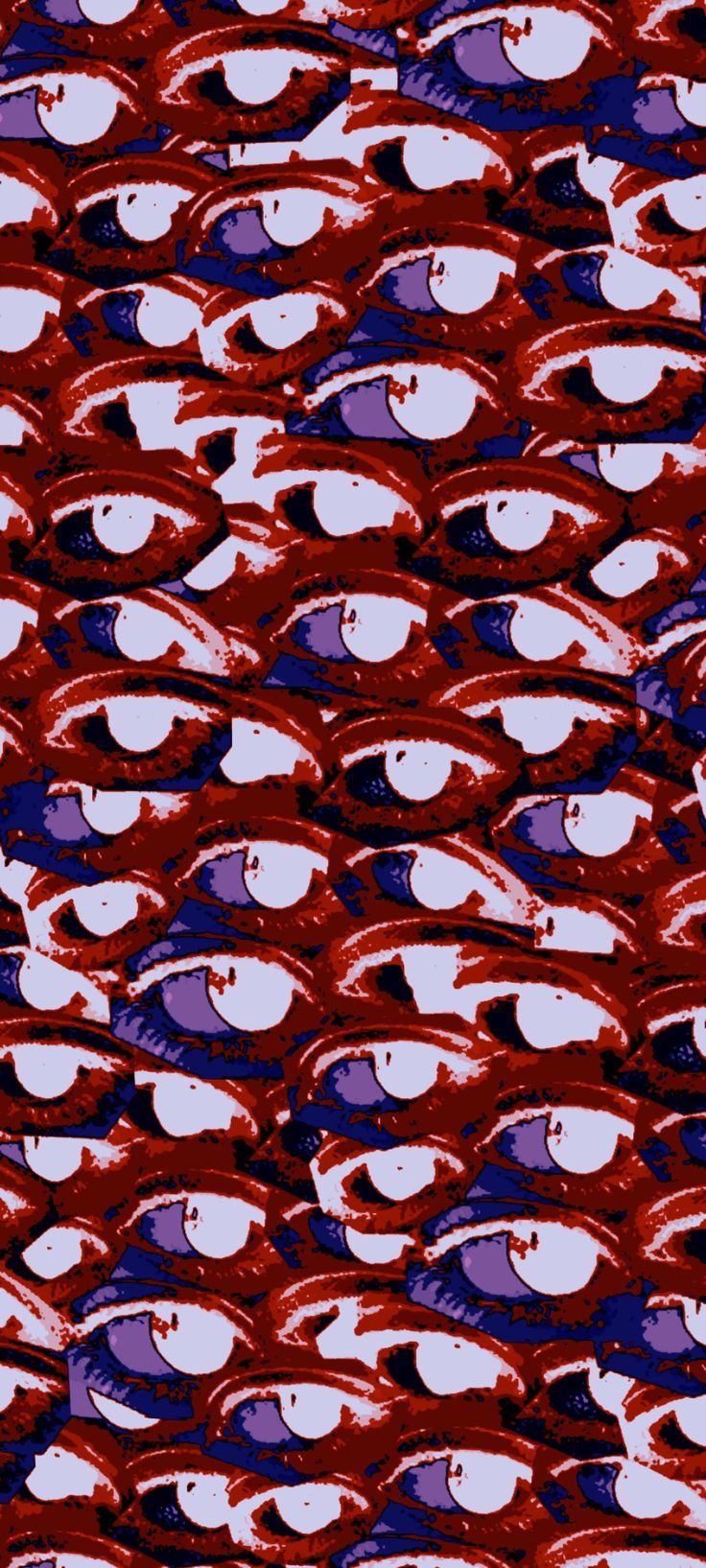 736x1635 eyecore glitch wallpaper core core