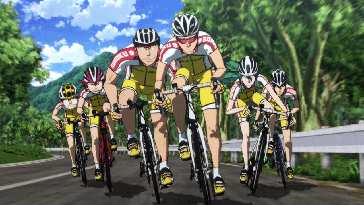 1280x720 First Impressions: Psycho Pass Kyousougiga, Yowamushi Pedal