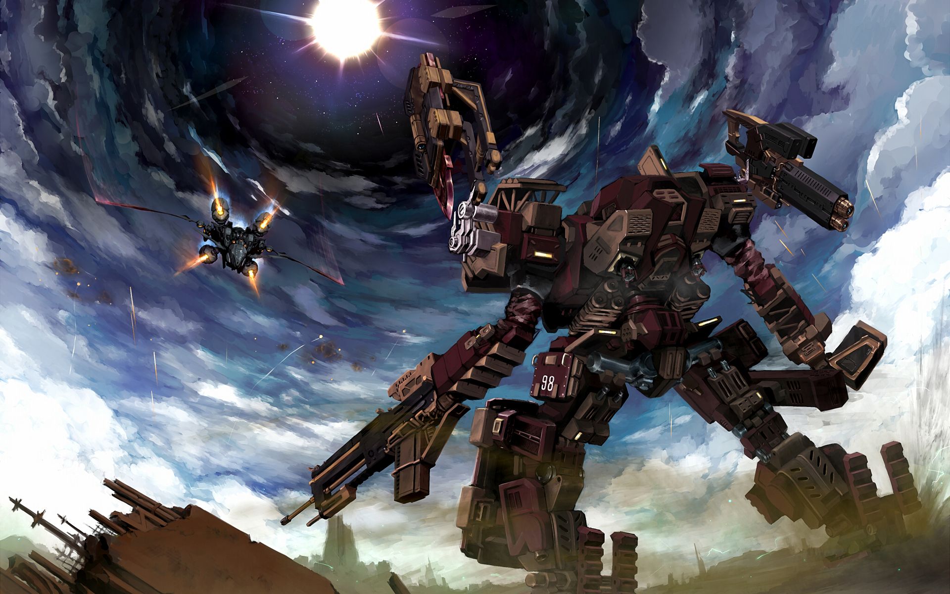 1920x1200 Download Video Game Armored Core HD Wallpaperx1200