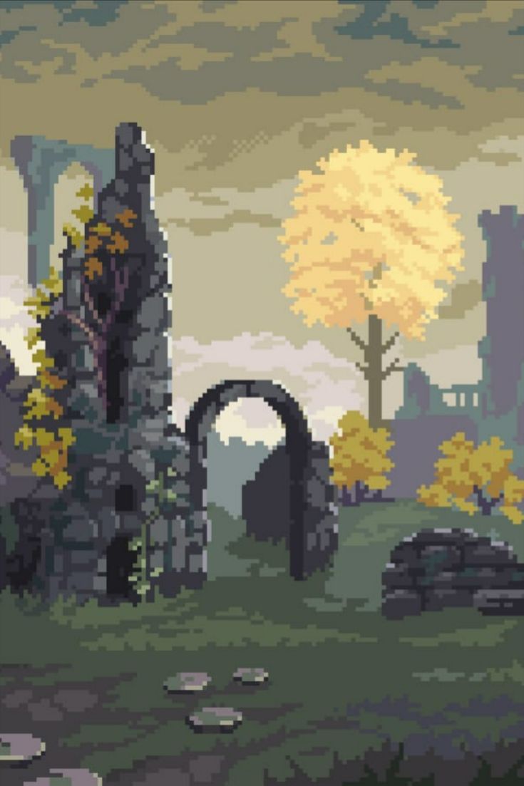 735x1103 Elden Ring Pixel Art