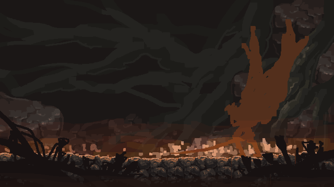 1280x720 What if Elden Ring was a 2D pixelart game?