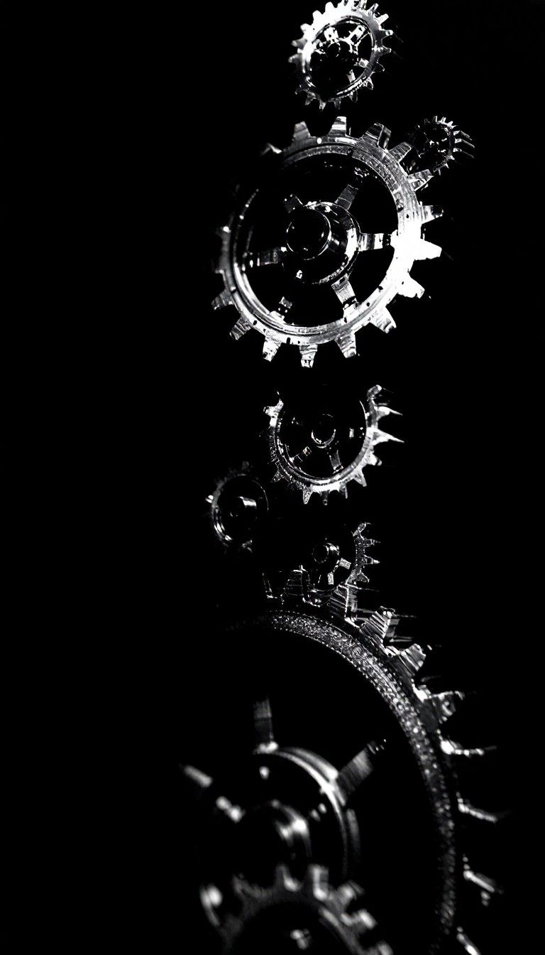 768x1344 Free Gears In Motion Image, Industrial, Gears
