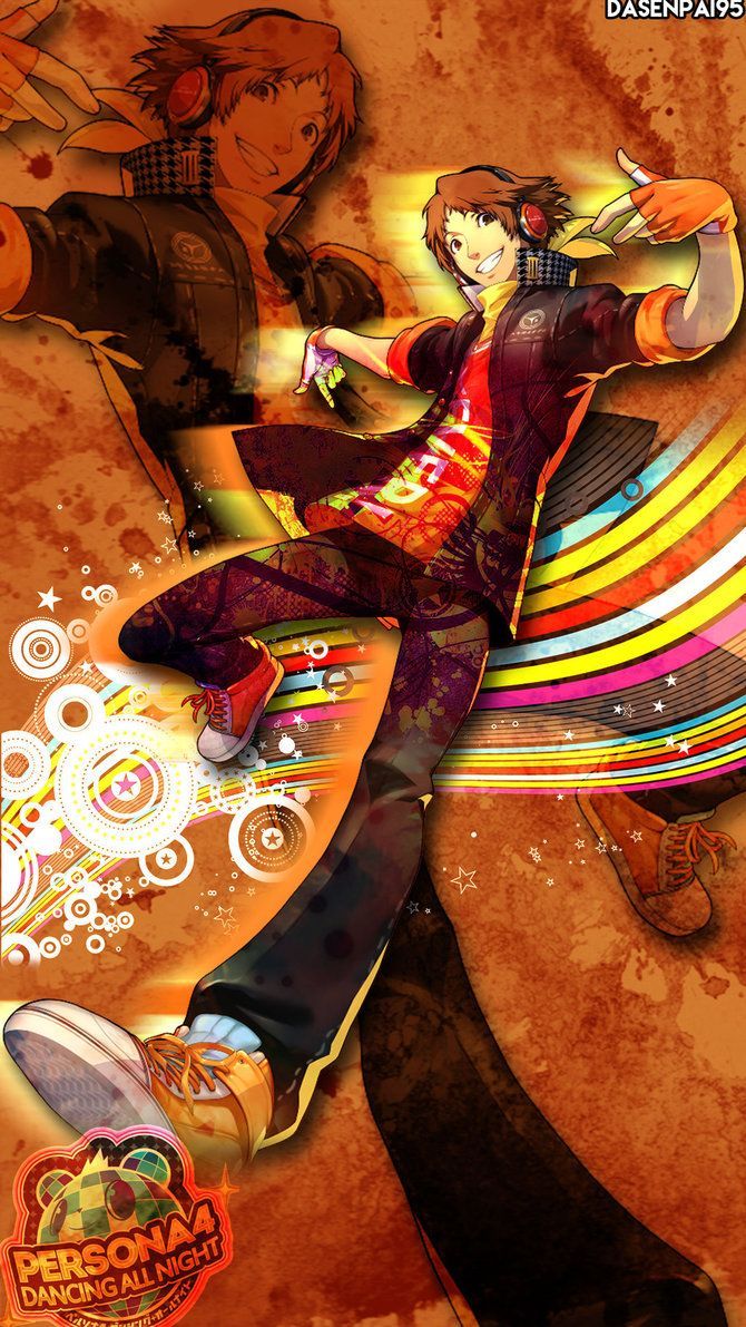 670x1191 P4 Yosuke Dancing All Night by DaSenpai. Yosuke hanamura wallpaper, Persona 4 yosuke wallpaper, P4