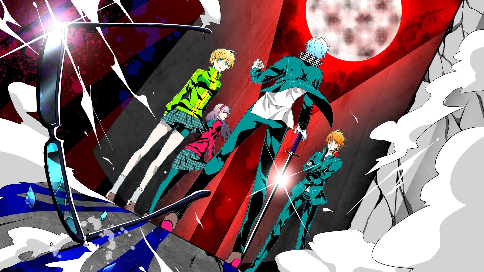 1920x1080 Persona 4 4K Ultra HD Wallpaper: Yosuke, Yu, Yukiko, Chiex2160