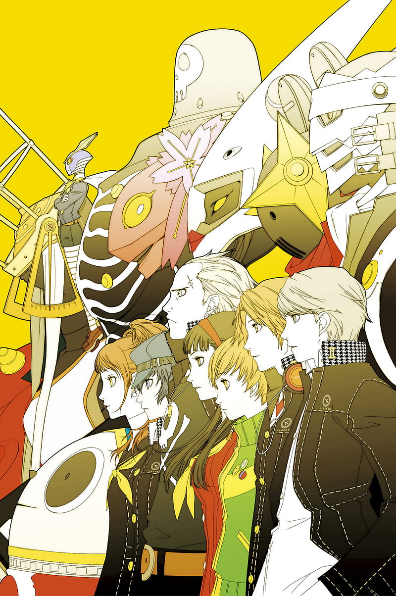 800x1204 1600x900px, 720P free download. P4 main persona yosuke hanamura, yukiko amagi, shin megami tensei, chie satonaka, HD wallpaper